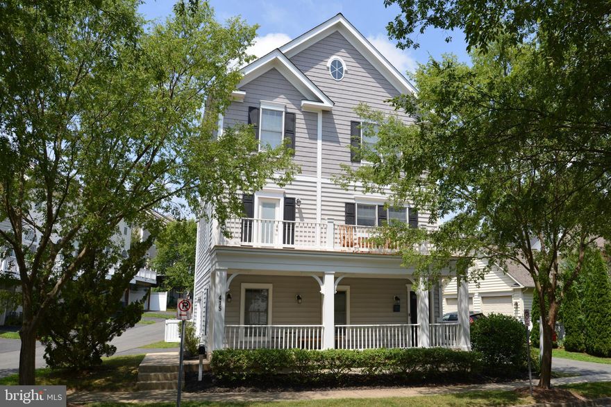 Why buy a townhouse when you can live in a beautiful cottage home in the sought-after Lakelands? Look no further! Detached house on a lovely quiet street! This home has been beautifully maintained and is now ready for you to enjoy! 
Walking from the front porch to the front door, you’ll enter a big foyer that leads to an oversized, finished attached garage. On this entrance level, you’ll enjoy a room with plenty of windows and an ensuite bathroom. Going up the stairs, you’ll get to the main level, which features an open and airy floor plan with an ample living/kitchen/dining space with crown molding, recessed lighting, and a gas fireplace for those cold winter days, plenty of windows with custom blinds, allowing in natural light. Kitchen with 42" cabinets, stainless steel appliances (all new 2020), 5 burner gas range (2020), and granite countertops. From the Kitchen, your lovely deck facing the quiet street for a morning coffee or grilling awaits you, and a second deck off the Living Room facing the rear yard for fun gatherings. The upper level features a prominent Owner's Suite with a vaulted ceiling and 2 closets! The beautiful Owner's Bathroom, completely renovated in 2021, has a double vanity, a separate shower, and a soaking tub. The second bedroom is large with a private bathroom with vanity and shower/tub combo. The washer and dryer are conveniently located on the bedroom level! This home is just a short distance from all the Lakelands amenities, including pools, tennis, fitness center, parks, tot lots, and of course, the newly remodeled Town Center! UPDATES: Roof, HVAC, Water Heater, Backyard Fence 2020!