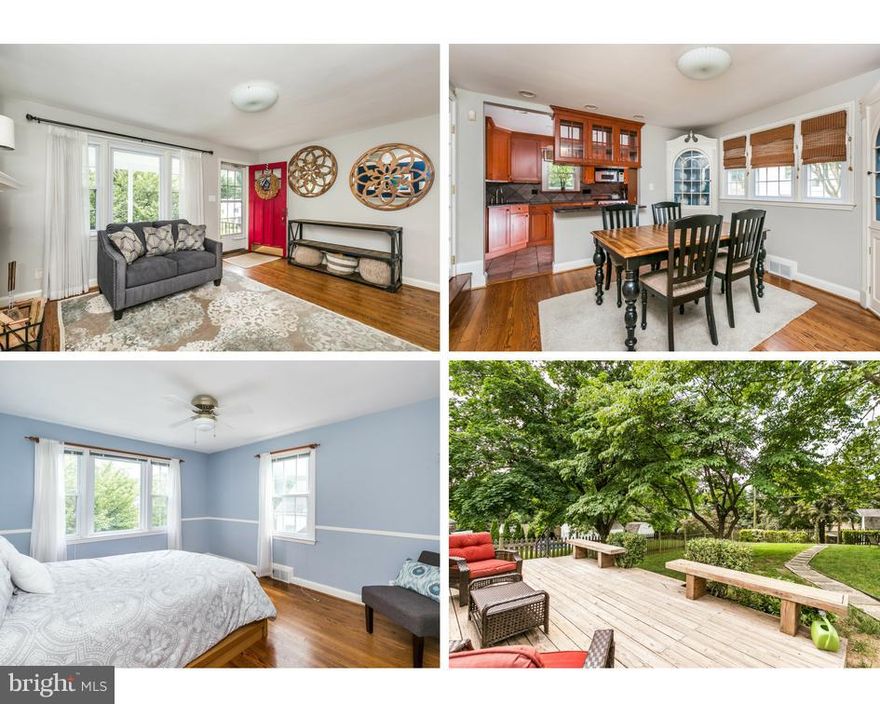 Porch front Idlewylde home w/ so much to offer! Living rm boasts wb fireplace & beautiful wood flrs. Dining rm w/ built-in china cabinets is open to kitchen w/ granite counters & SS appliances. 2 large bdrms & full BA on main flr & second level has 2 bdrms & full BA. PF basement w/ wet bar makes great family rm! Gorgeous fenced backyard w/ large deck & firepit! Plus 2 sheds & 3 car parking!