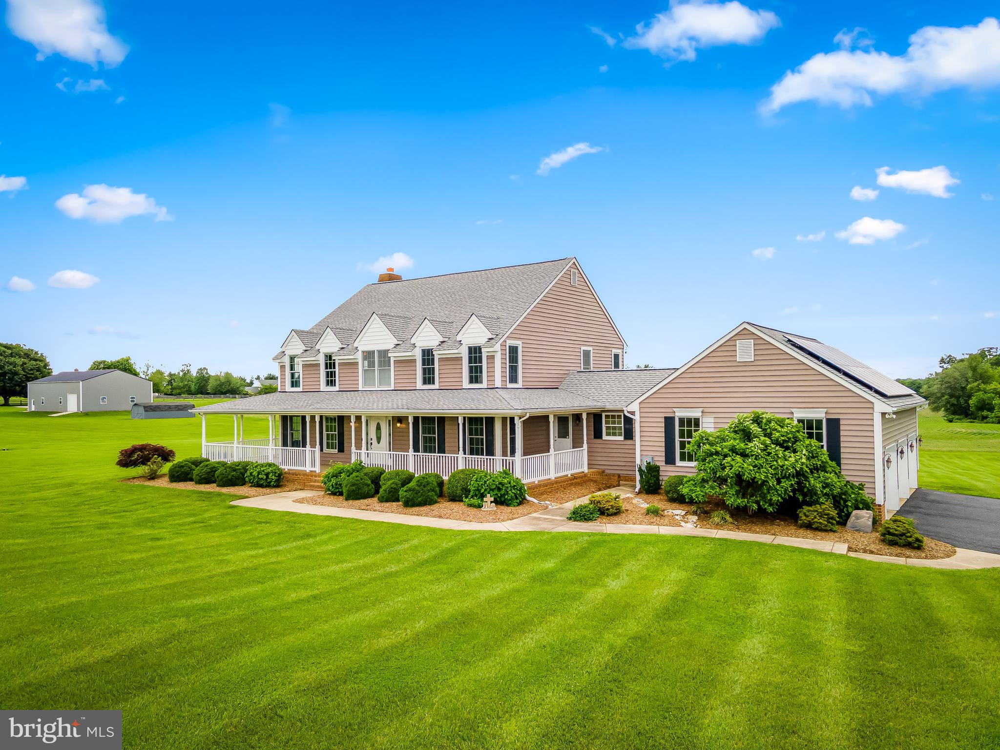 Refined country living in a spacious home on 5.5 acres in scenic Jarrettsville. Ideal for someone looking for a peaceful retreat without complete isolation. This house offers the perfect blend of privacy, comfort, and functional luxury, with a formal living and dining room along with a large eat-in kitchen and family room that anchors everyday living. A large mudroom/laundry with a second main level half bath (so you can keep a powder room clean for your guests) provides space to manage busy lives. The finished basement with bar, and a separate exercise room/office provides even more entertaining space or a spot to unwind for movie night. The grounds will inspire gardening, outdoor dining, and play. The three car garage offers lots of flexible storage. All of this within a commutable distance to commerce. This home delivers the balance you have been searching for.