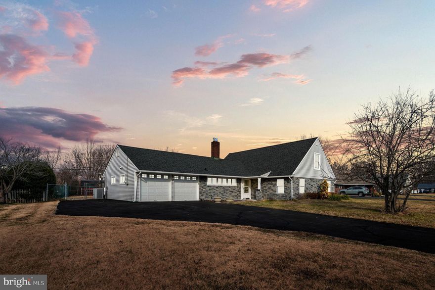 This beautifully remodeled five-bedroom, three-bath home in the sought-after Forsythia Gate section, located in the Neshaminy School District, is a rare find. The kitchen is a true highlight, featuring granite countertops, a breakfast bar, pendant and recessed lighting, stainless steel appliances, and a large front-facing window, with direct access to the oversized two-car garage for added convenience. All three bathrooms have been updated, and upgrades can be found throughout the home. The spacious first floor offers ample living space, including a second living room that leads out back to a large covered patio and a fully fenced backyard, which includes a unique bomb shelter that was previously featured in an article in the Bucks County Courier Times.  Book your showing today!