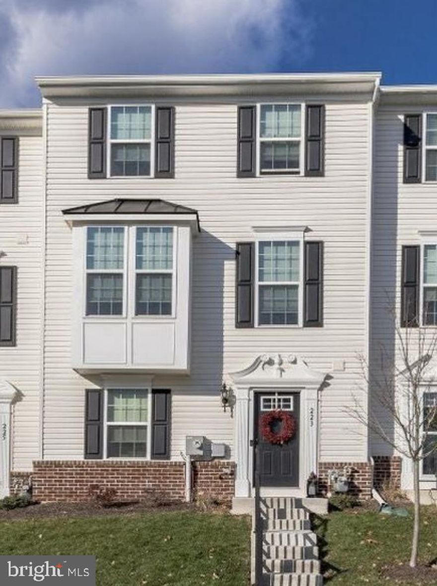 Welcome home to 223 Ashburn Road; a spacious 3-story townhome in the highly sought-after Fillmore
Village community. Built in 2018, this 3-bedroom, 2.5 bath home features a modern, open concept
layout, showcasing all the builder upgrades and designer styling you seek! Located just steps from the
Schuylkill River Trail, Reservoir Dog Park, and Friendship Field, you are also a short walk to downtown
Phoenixville!
Step through the front door into a spacious lower-level family room—an ideal space for entertaining,
relaxing, or a stylish in-home office. Adjacent is a powder room and a 6x4 walk-in mudroom wardrobe.
The first level also features a generous two-car rear-entry garage and driveway. There is also extra
community parking on the street in front of the home.
On the main level, you will be greeted by an open-concept floor plan featuring 9 ft ceilings, a large bay
window, and a spacious living room that flows effortlessly into a chef-inspired kitchen and large dining
room. Step out back onto the maintenance-free trex deck.
Upstairs the primary suite showcases a tray ceiling with a stylish ceiling fan, 8x5 walk-in closet with
organizers, and an upgraded full bath with a two-sink vanity. Down the hall are two more bedrooms,
both with ample closets and ceiling fans. Across from the laundry area is a recently updated full bath
with a tub/shower combo.
Enjoy easy living as the HOA takes care of common area/lawn maintenance, exterior unit maintenance,
snow removal, and trash service. Conveniently located to Routes 422 & 202 & 29, PA Turnpike, King of Prussia and Valley Forge National Park.
Owner pays HOA fee that includes lawn maintenance, common area maintenance, trash, and snow
removal. Tenant pays all utilities including water, sewer, electric, gas and tenant insurance for personal
property and liability.