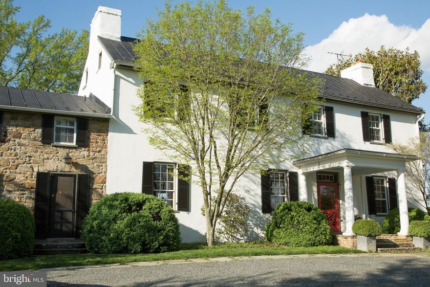 Set on 175 acres of conserved land with panoramic views of the Bull Run and Blue Ridge Mountains, Seven Springs is a historic country estate that offers natural beauty, timeless architecture, and refined rural living. Anchored by a gracefully expanded and updated circa 1790 stone residence and complemented by a spacious guest house, the property is framed by rolling fields, stone walls, mature woodlands, a spring-fed stocked pond, and a breathtaking formal garden area, creating an exceptional retreat for everyday enjoyment that lends itself to endless entertaining possibilities. The main house marries early American craftsmanship with thoughtful modern updates. A welcoming foyer is flanked by a library and a formal living room, each featuring a wood-burning fireplace and preserved original pine floors. From the living room, access both the formal dining room, with it's own fireplace, and adjacent sunroom, with garden and patio access. 

Upstairs, the private quarters offer comfort and character, with a separate ensuite guest room, a serene primary bedroom, with a gas fireplace and sweeping property views. An updated bath serves the level, along with a third bedroom that also enjoys the glow of a gas fireplace. The lower level provides practical amenities, including a dedicated laundry room with wine storage, outdoor access and a half bath.  
 
The separate and distinct updated guest house provides a wonderful extension of the property’s livability, ideal for guests or multigenerational living.  Overlooking the pond and fields this comfortable retreat features an eat-in kitchen, living room, sunroom, two bedrooms and a full bath. 
 
The estate’s grounds and outbuildings are as impressive as its interiors. The private pool is thoughtfully situated within the garden and pastoral setting. Additional structures include two barns, a corn crib, storage building, and smoke house, all enhancing the property's functionality and charm. Currently the property is home to cattle and allows for a variety of agricultural or recreational pursuits. Seven Springs is part of the historic Middleburg Hunt.

 Beautiful gardens, pastures, over 2 miles of restored stone walls ,and wooded trails complete the landscape, creating a setting that is both picturesque and deeply inviting.  With its expansive acreage, historic pedigree, modern comforts, and sweeping mountain vistas, this exceptional property stands as a rare opportunity to own a legacy estate in Virginia's Hunt Country.