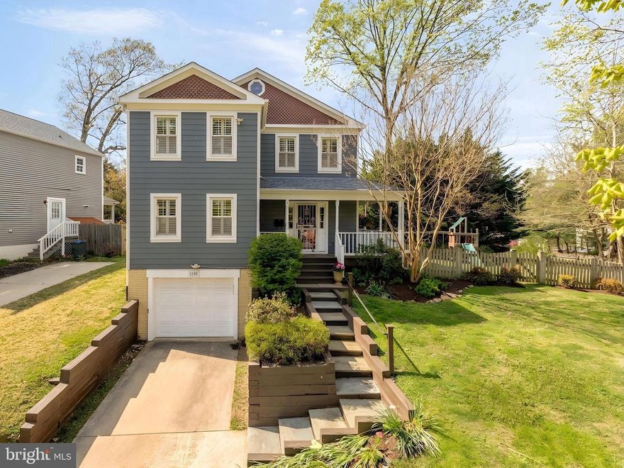 Positioned on a prominent, elevated corner lot just moments from the heart of downtown Silver Spring, 1601 Noyes stands out from the moment you arrive. Perched above the street with sweeping neighborhood views, the home offers a rare sense of space, privacy, and presence - something that is increasingly hard to find this close in. Just blocks to the Silver Spring Metro, along with an easy stroll to restaurants, shops, parks, and year-round community events, the location delivers true walkable convenience without compromise.

The outdoor experience is a true highlight. A wraparound porch creates a welcoming first impression and the perfect place to unwind, whether it is morning coffee or an evening glass of wine. The yard offers a rare combination of open green space and a dedicated fenced area - ideal for pets, play, and everyday outdoor living. A playset is already in place, and mature trees and established landscaping provide both beauty and a sense of privacy. Around back, a spacious deck extends the living space outdoors, making it easy to entertain, grill, or simply enjoy the setting.

Inside, the home continues to impress with a layout designed for both everyday living and hosting. Hardwood floors and a fireplace anchor the main living area, while open sightlines between the living and dining rooms create an easy, natural flow. The dining room connects directly to the rear deck, enhancing indoor-outdoor living. Near the kitchen, a well-placed powder room and laundry area add convenience without interrupting the flow of the space.

Upstairs, four generously sized bedrooms and two full baths provide comfort, flexibility, and room to grow. The primary bath was refreshed in early 2020 with a new shower and tub, bringing a clean, modern feel to the space. Natural light pours in from multiple exposures, giving the entire upper level an open, airy feel.

The finished lower level adds valuable versatility with a full bath and a beautifully finished multi-use space, ideal for guests, recreation, a home gym, or media room. Additional storage and direct access to the attached garage make the space as functional as it is flexible.

In Fall 2022, the home’s exterior was significantly upgraded with the replacement of aluminum siding with durable Hardie Plank, enhancing both curb appeal and long-term performance.

Corner-lot presence, elevated setting, and exceptional outdoor living, all paired with a truly walkable Silver Spring location. This is a turnkey opportunity that delivers on space, lifestyle, and convenience!