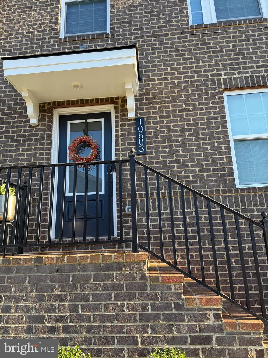 Come enjoy this spacious 3- level modern rare 4br townhome in Greenleigh community.  Featuring   gas cooking, finished lower level w/bath , no ground rent, modern kitchen, attached 2 car garage, balcony and lots of community amenities.  The location is close to restaurant's and shopping , minutes to I-95 and i-695, 3 minute drive to MARC Train, 10 mile drive to downtown Baltimore, close to BWI Airport.