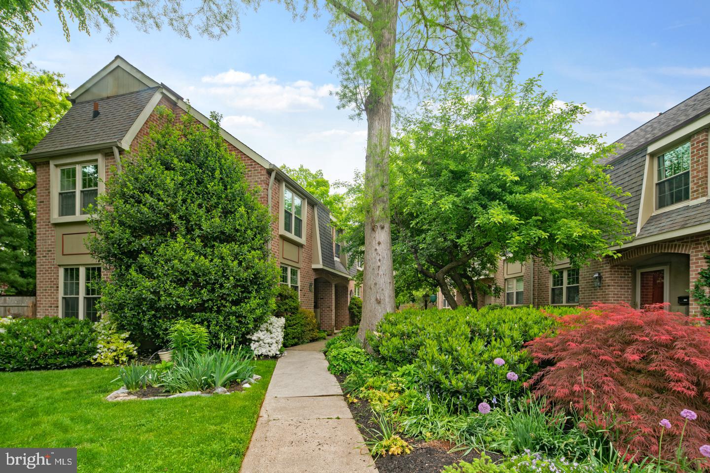 Hidden gem! Walk to Wayne! Rare opportunity to own in Lantoga Square; a quaint, private, affordable, town home community Wayne, Radnor Township. This recently renovated end unit town home is situated in a convenient location walkable to downtown Wayne. First floor features a kitchen with quartzite countertops, stainless steel appliances, first floor powder room, separate dining room, and a spacious living room with gas fireplace. Sliding doors to patio, perfect for outdoor cooking and relaxation. The second floor hosts an office area, a first bedroom, newly renovated hall bath, and master bedroom with an en suite bathroom. A Juliette balcony graces the master bedroom, along with generous closet space. Third floor features a third bedroom, new washer and dryer (hidden under the cabinets) and attic storage. The kitchen and Bathrooms were all update d in 2015. Low HOA fees, close to major roadways of 476 and 202. Turnkey, easy living! A must see!