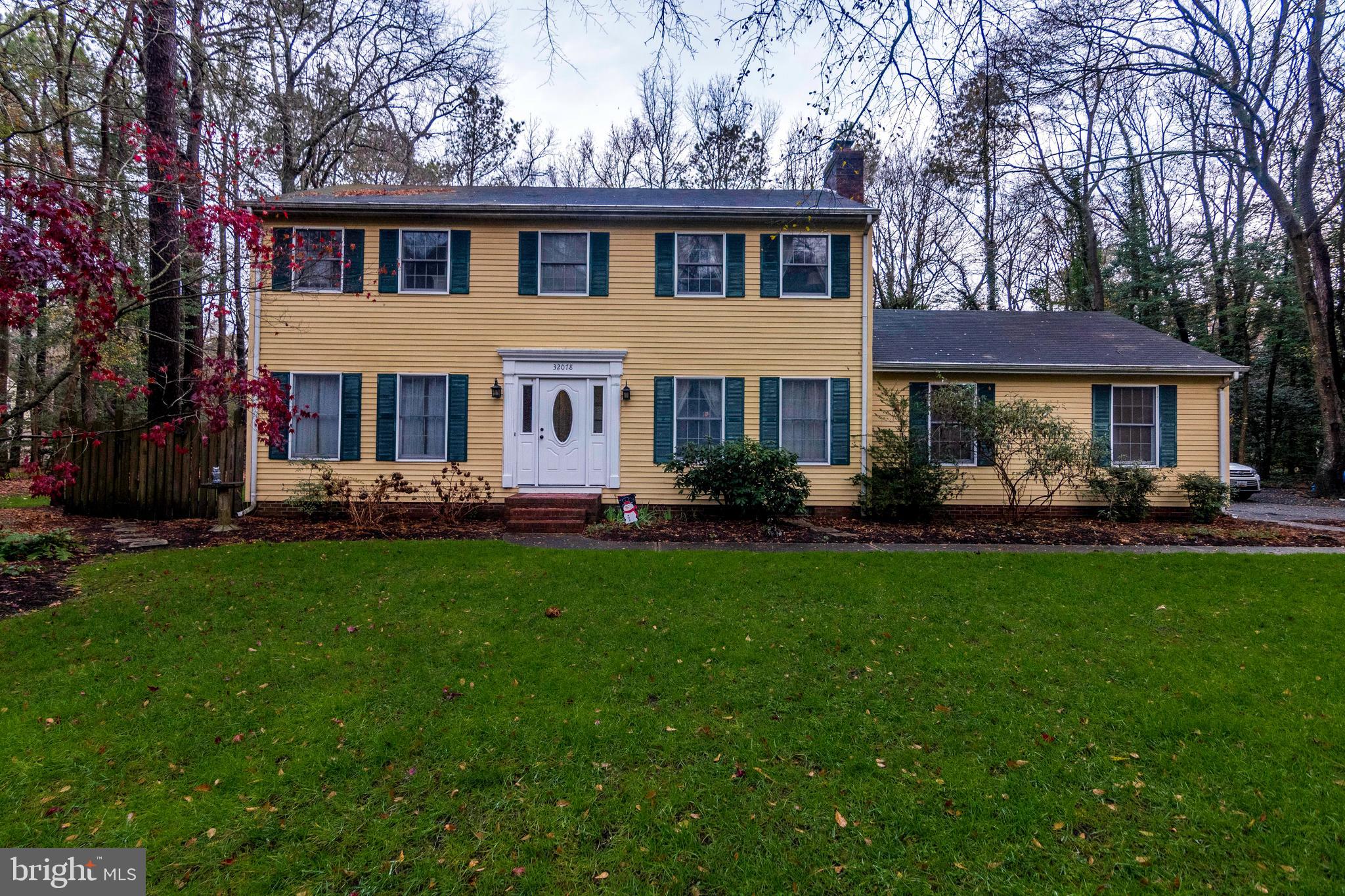 This 4 bedroom, 2 and 1/2 bath home is nestled amidst a well maintained yard (.82 acre) encompassed by mature landscaping. The home will have a new roof and septic installed before settlement. The home offers a harmonious blend of indoor and outdoor living spaces. Upon entering the home you're greeted by a spacious foyer and stairs, with access to the large family room with a wood burning fireplace, formal dining room and kitchen, with real hardwood floors guiding you throughout the first floor level of the home. The kitchen features quartz countertops, ample recessed lighting and soft close cabinets. The kitchen is outfitted with stainless steel appliances, which are less than three years old. The breakfast room off the kitchen can be used as the playroom as well. The half bath and laundry room complete the first floor level. Upstairs you will find the owner's suite, which is oversized and supplemented with a walk-in closet and ensuite bathroom. The 2nd floor hall bath has been beautifully renovated. There are 3 other bedrooms upstairs. There's a huge 3rd floor unfinished storage area. The side entry double car garage has lots of storage and there's a 12x24 shed, with electric, for all of your yard items. The property is equipped with an in ground sprinkler system. You will find yourself just minutes from a plethora of options for shopping, dining, health care, schools and recreational activities and it's less than a thirty minute drive to the beaches at Ocean City and Assateague Island. This home is waiting for its new owners, call for an appointment today.