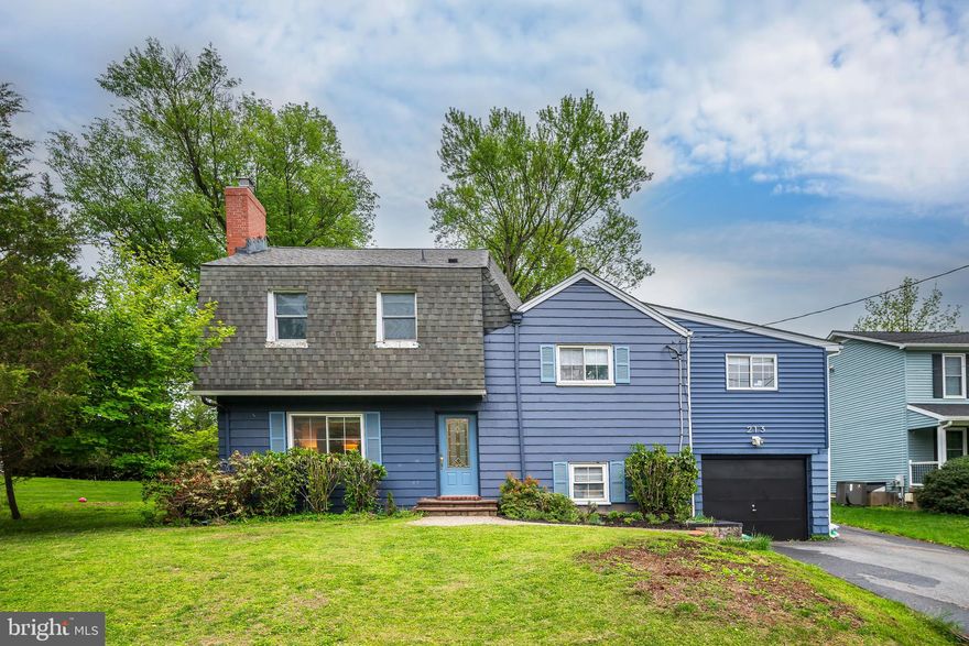 Great location for this spacious split colonial with private, quiet backyard. Enjoy cozy living space on several levels with options for gathering, work, and down time.  Main level offers formal kitchen, dining and living rooms, all easily accessed and which open up to a grand Family Room addition. This room is light and bright with added windows, skylights, and French doors opening to the new deck.  Short stairway off kitchen goes to lower level that has been used as an in home office, personal gym and home business. Level door exits to back yard and extended driveway. Upper level bedrooms have hardwoods, multiple closets and two share access to the over garage finished space that functions as playroom, den, and office. The Main Bedroom has closet space and small full bath tucked in for ease of access. Bathrooms have been newly renovated.  Upper floor has 4th bedroom and large walk-in laundry room with shelving.  You'll love the location, tucked in off New Hampshire Ave and easy access to the ICC .