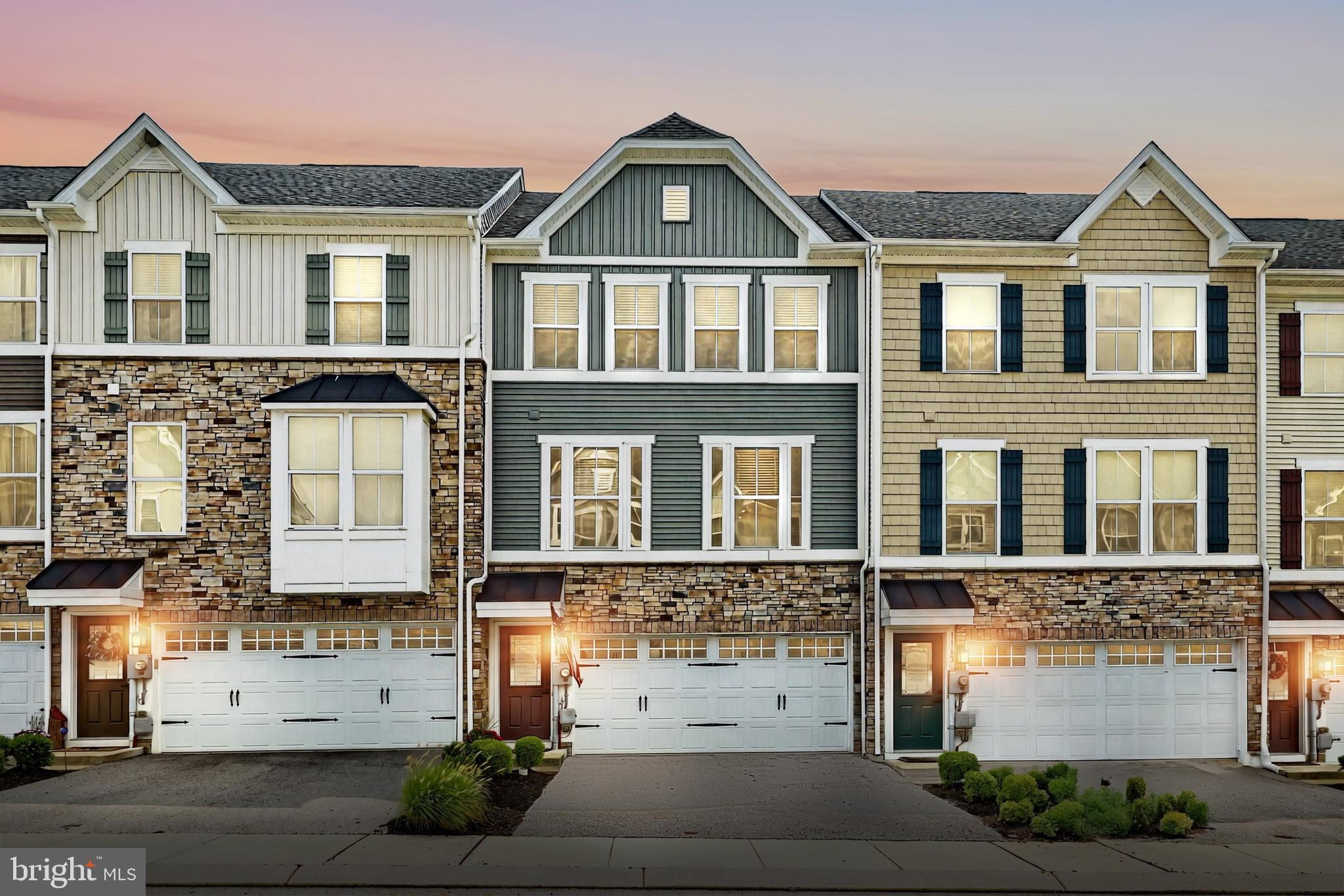 Welcome to easy living in the beautiful Rosecroft Community of Regents Glen!
This updated townhome offers a warm, modern feel with a layout designed for both comfort and convenience.
At the heart of the home, you'll find a beautifully appointed kitchen situated at the back of the main level, featuring granite countertops, a double oven, stainless steel appliances, an island with seating, and a bright dining area. A door from the dining space opens directly to a newly designed patio with a beautifully landscaped backdrop, ideal for enjoying morning coffee or evening gatherings.
The main floor offers great flow with a welcoming living room at the front of the home and the kitchen/dining area in the rear, giving you multiple spaces to relax, entertain, or unwind.
Upstairs, the primary suite is a serene retreat with a tray ceiling, spacious walk-in closet, and a private en suite bath featuring a walk-in tiled shower and double sinks. Two additional bedrooms, a full hall bath, and a convenient laundry room complete the upper level.
The entry-level includes a bright finished bonus room - perfect for a home office, gym, or cozy movie space.
Enjoy life in this gated, golf course community with professionally maintained grounds and the option to join Regents Glen Country Club for social activities including the pool, golf, pickleball and fitness amenities. Very close to York College, York hospital, and I-83, this is a home that truly offers both style and lifestyle.
Don’t miss the chance to make this exceptional townhome your own!