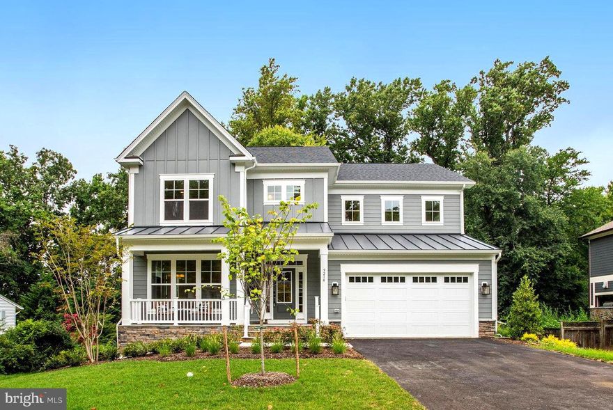 1 Mile Walk to Vienna Metro, Great location, walk to Marshall Rd ES too! Over 1/3 of an acre lot means huge backyard!  
Welcome to the very popular Evergreene Homes Addison II floor plan with 6 BR, 5.5 BA, and updated with Farmhouse elevation and first floor design.  This home, comes with upgraded structural options to include the Guest Suite on the Main Level,  the Morning Room off the Kitchen, and French Doors off the Family Room onto a 12 x17 Deck.   The Designer Kitchen Layout comes with  Farmhouse Sink, Shaker Cabinets, Butler Pantry and a 4-door Smart Refrigerator and upgraded Appliances.  There is a Coffered Ceiling in the Family Room,  Box Ceiling in the Primary Bedroom, and Wainscoting in Dining Room and Foyer.  The Basement is finished to include Rec Room, BR, and BA, Media Room and Exercise Room including rough-ins for future wet bar.  There is a whole house fan on the second level with ability to improve the air quality within the entire home, 2x6 Framing, a “best in the business” 10 year transferable warranty, pest tubes in walls, and other standard quality features. Quality is not expensive, it’s priceless!
Pictures are a representation of a Model Home.