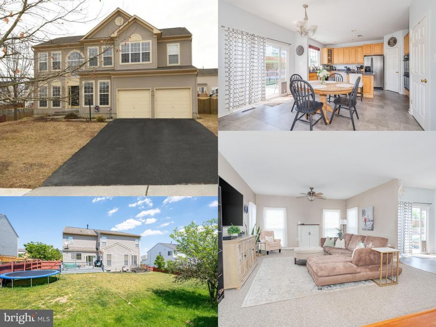 Welcome to this stunning home in Red Bud Run! This residence offers spacious living, featuring a main level office and an open-concept gourmet kitchen equipped with stainless steel appliances and a gas cooktop. The oversized family room provides the perfect setting for relaxation and gatherings. Upstairs, you'll find 5 generously sized bedrooms, ensuring ample space for everyone in the family to enjoy their own private retreat. The quarter-acre, fully fenced backyard is a dream for dog lovers or anyone seeking a private outdoor space, complemented by an adjacent deck ideal for entertaining or relaxing.

Stephenson, VA, offers a prime location with easy access to major highways, making commutes to Winchester and the Washington, D.C. area convenient. Nestled in a scenic nature setting, residents enjoy picturesque landscapes and a wealth of outdoor activities, including hiking and exploring nearby Shenandoah National Park. The community is well-equipped with modern amenities, such as shopping centers, dining options, and quality healthcare facilities, enhancing the overall quality of life.

 Don’t miss the opportunity to make this beautiful home yours!