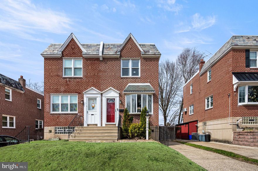 A beautifully updated home nestled in one of Northeast Philadelphia’s most desirable neighborhoods. This move-in ready property blends modern upgrades with everyday comfort, offering the perfect space to settle right in. Step inside to find hardwood flooring throughout the main level, a bright and inviting living room featuring a large bay window that fills the space with natural light, and a spacious formal dining room just off the kitchen—perfect for entertaining. The stunning, renovated kitchen features cherrywood cabinetry, quartz countertops, stainless steel appliances, and new tile flooring. Upstairs, you’ll find three generously sized bedrooms, each with new carpeting, along with a completely remodeled hall bathroom showcasing updated finishes. The home continues to impress with a full walkout basement, partially finished with new drywall and an updated powder room, plus access to a spacious laundry area with additional storage and closet space. Major mechanicals have been updated, including a newer HVAC system (2021), water heater (2023), and insulated windows for added efficiency. Enjoy outdoor living with a fenced rear yard, updated concrete patio and stairs, and the convenience of a private driveway for off-street parking. Ideally located just steps from Burholme Park and within walking distance to the Fox Chase Train Station, this home also offers easy access to local eateries and shopping along with major roadways for an easy commute. A perfect blend of location, updates, and charm!