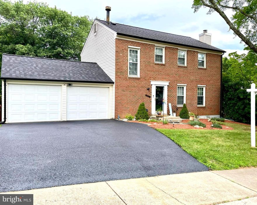 Lovely colonial in highly sought in Damascus HS district within walking distance to 2 parks! Prepared to be impressed by this well-cared-for 4-bedroom, 4.5 bath home backing to a fully fenced private backyard, a beautiful stone patio. Once inside, you'll notice the hardwood floors and property updates, which include an open concept kitchen with /quartz counters, updated bathrooms, a 2016 AC/heat pump, a 2010 water heater, 2018 dishwasher.2023 Refrigerator. New Roof, new Gutters, new Downspout, Air Ducts/dryer vent cleaned and sanitized.