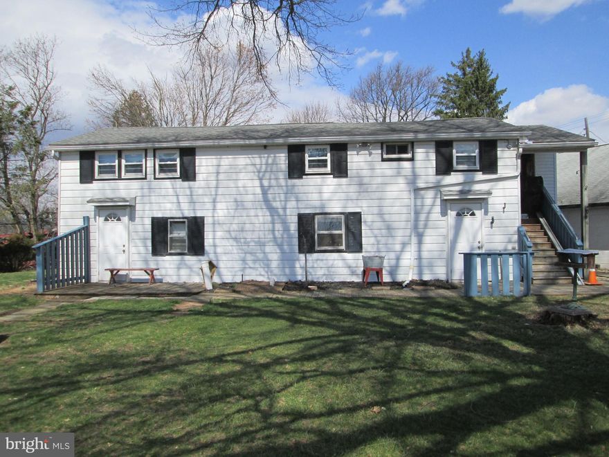 Conveniently located close to route 100 and route 663 and just north of Boyertown is where you will find this charming raised ranch home. Situated on over 1 acre with public sewer , this property has lots to offer. The main living area of the home is located on the upper floor and is accessed by a side staircase and chair lift if needed. The inviting eat in kitchen contains many large cabinets, porcelain sink, electric range, and refrigerator. The spacious living room is great for gatherings, with wall to wall carpet. The hallway leads to 3 large bedrooms and a full hall bathroom. The lower has a finished heated room formerly used as a bedroom , shower stall and sink, laundry area and lots of storage areas that could be finished into additional living areas. The rest of the property is ideal for anyone who has large toys or needs a space to tinker. The detached front 3 car garage is divided into a single bay and a separate two bay area. The detached garage in the rear also has 3 bays, but also has a woodshop area and a wood stove to provide heat. A new roof on the house, replacement windows, and a great view of the surrounding farm fields all are included. A quick closing is possible.