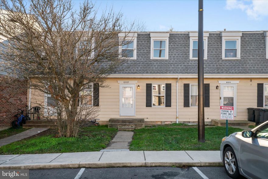 WELCOME TO 8209 COATSBRIDGE. IT COULD BE YOUR NEW HOME.    A STYLISH AND THOUGHTFULLY UPDATED 3-BEDROOM, 4 IF YOU COUNT THE BASEMENT, 2-BATHROOM CONDO STYLE TOWNHOME LOCATED IN THE QUIET  COMMUNITY OF  SEVERN.   HOME OFFERS 3 BEDROOMS AND ONE FULL BATH UPSTAIRS AND A FULL BATH AND BEDROOM AREA IN THE LOWER LEVEL....  THE REMODELED OPEN KITCHEN AND DINING AREA SERVES AS THE HEART OF THE HOME.... FEATURING MODERN WHITE  CABINETRY..... QUARTZ COUNTERTOPS,....A SPACIOUS ISLAND WITH BREAKFAST BAR AND PENDANT LIGHTNING.....   FULL WASHER AND DRYER FOR YOUR EASE OF DOING LAUNDRY....GREAT NATURAL LIGHT AND FENCED IN BACK YARD...CLOSE TO FORT MEADE.... ARUNDEL MILLS MALL AND LOTS OF RESTURANTS.  COMMUNITY OFFERS A SPLASH PAD AND SPORTS COURT.