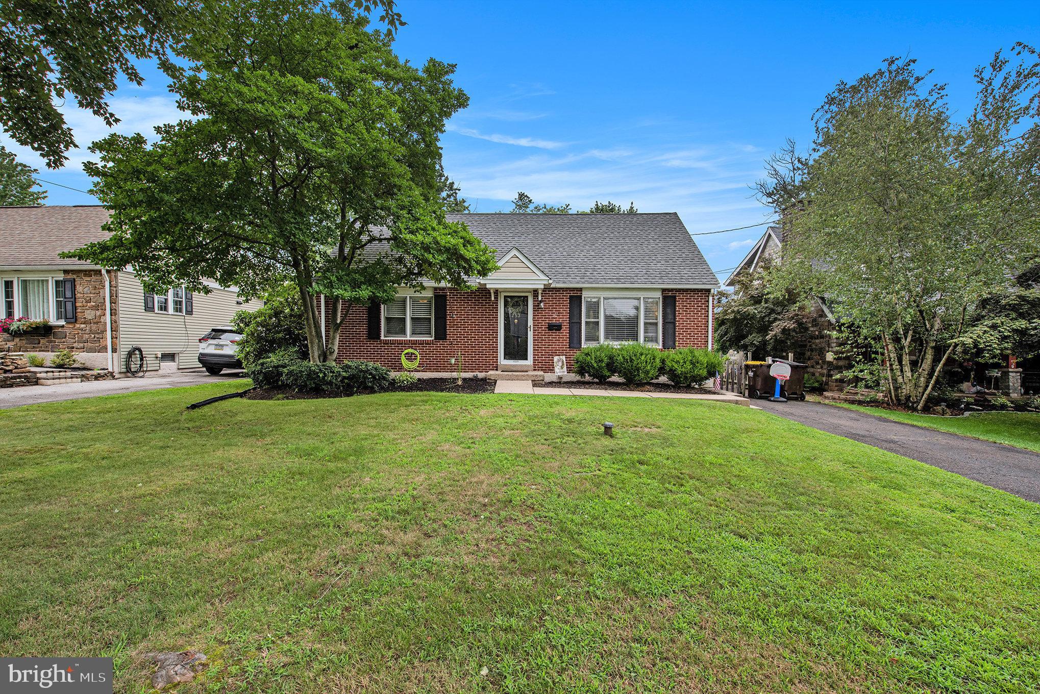 Welcome to this beautifully maintained 4-bedroom, 2.5-bath brick Cape Cod nestled in one of Lansdale’s most desirable neighborhoods. With two bedrooms conveniently located on the main floor and two more upstairs, this layout offers flexible living for families, guests, or home office needs.
Step inside to find an open floor plan with gleaming hardwood floors, fabulous kitchen with plenty of work space, and cabinetry and an outside door to the yard/driveway. Main Bedroom has a great engineered closet and shares a recently renovated full bathroom, There is lots storage throughout—including a cedar closet and built-in dresser drawers on the second floor. The finished lower level provides valuable extra living space, complete with a laundry area and plenty of storage.
Enjoy outdoor living in the fully fenced, flat backyard—perfect for entertaining, gardening, or relaxing. The covered patio, equipped with a TV bracket, is ready for football season or movie nights under the stars. A garden shed adds even more functionality.
Located in a sidewalk-lined, walkable neighborhood just a short stroll to the Lansdale Farmers Market, this home is also part of a highly rated North Penn School District. .
Don’t miss your chance to own this move-in-ready gem with timeless charm and modern updates!