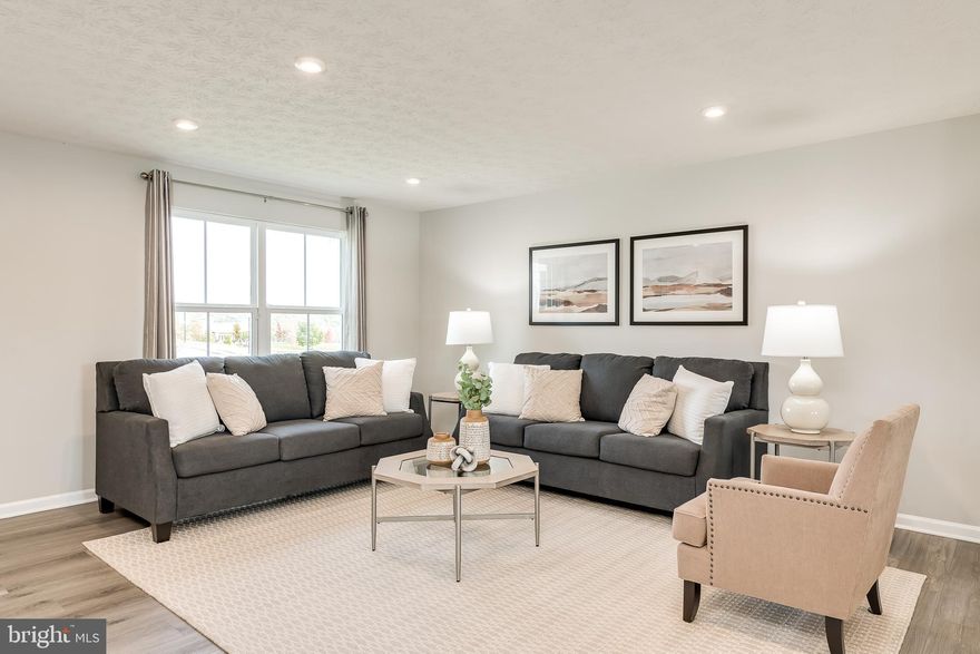 This to-be-built Elder at the brand new OAK LEAF MEADOWS community! The Elder has it all- 2,203 finished sq ft,  4-5 bedrooms with an upstairs loft, 2.5 bathrooms, and a 2 car garage! Walk into your open concept main level where you will see a sprawling great room that adjoins a gourmet kitchen with brand new appliances, ample cabinets, and an oversized island that overlooks the dining area. A versatile flex room and powder room sits off of your garage entry that is ideal for a home office, hobby area or play space. Upstairs features three extra bedrooms, two of which with walk-in closets, an extra bathroom, your laundry room, a loft, and the owner's suite oasis. The upstairs loft is perfect for extra entertaining space or turn that space into a 5th bedroom! Inside your owner’s suite, you’ll find a luxurious dual-vanity bath and TWO walk-in closets! A basement is an option depending on homesite.
Explore Oak Leaf Meadows today - Musselman school district, 5 minutes to I-81, 15 minutes to Martinsburg and 20 minutes to Winchester. Closing Assistance Available with Use of Sellers Preferred Lender! Lot premiums may apply. Other floorplans and homesites are available. Photos are representative. Come and visit the model at: 186 Inola Court, Inwood, WV 25428