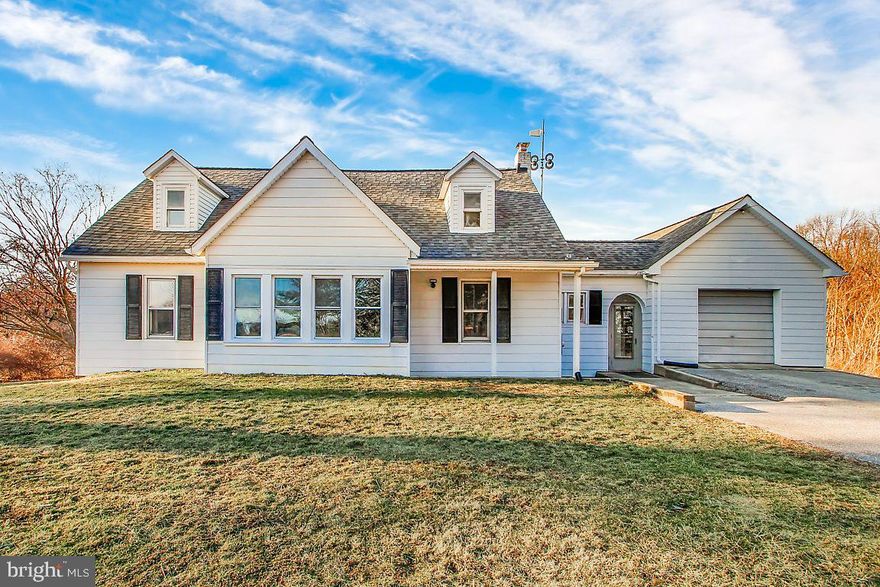 Quaint 3 bedroom Cape Cod located in Manchester, MD close to the PA line. Enjoy the tranquility that comes with owning 1.93 acres. The home offers a third bedroom located on the lower level with a rough in for a full bath.  Features include: * 2017 New Roof * 2017 HVAC Hybrid System * 2017 Rheem 80gal Hybrid Water Heater * 2017 Culligan Water Treatment w/RO * 2017 Kitchen Remodeled * 2017 All New Appliances * 2017 Bathroom Remodeled * Solid Oak Hardwood Throughout * 2018 New Well Updated 150a Electric * Outdoor Propane Hook-Up for Grill * Whole Home LED Lighting