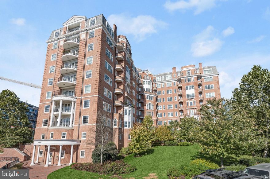 Introducing 6D at Wardman Tower, a spacious and sophisticated 3-bedroom, 3.5-bathroom residence spanning 3,340 square feet. The open floor plan features 6-inch wide oak Admonter wood floors and high ceilings, complemented by a Lutron lighting system and top-of-the-line finishes throughout. Upon entering, the entry hall leads to the main living and dining area, with French doors opening to a balcony. The gourmet kitchen is equipped with custom Henrybuilt cabinetry, Thermador appliances, a large island with quartz countertops, and a marble backsplash. The primary suite includes a walk-in closet and a luxurious en-suite bath, a double vanity, a bathtub, and a glass-enclosed shower. The second bedroom offers an en-suite bath, a walk-in closet, and balcony access, while the third bedroom also has an en-suite bath. A powder room and laundry/mud room complete the offering. Unit 6D includes three reserved garage parking spaces, one of which is a handicapped space. Originally built in 1928 by Henry Wardman and recently reimagined by Deborah Berke Partners, Wardman Tower masterfully blends historic elegance with modern design. This pet-friendly building offers premier amenities, including a 24/7 concierge with white-glove service, a fitness center, two resident lounges, a catering kitchen, a private garden terrace, and a rooftop terrace with gas grills and stunning city views. Situated near Rock Creek Parkway and the neighborhoods of Mass Ave Heights, Woodley Park, Kalorama, and Cleveland Park, Wardman Tower provides a luxurious and convenient living experience.