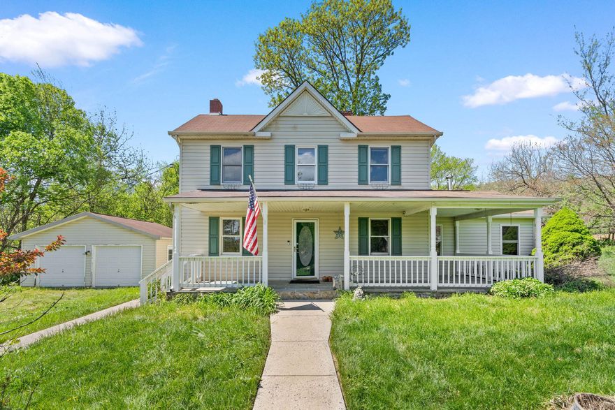 Looking for privacy but still want to be near shopping and the MARC train? This home gives you both.

Set in a quiet location surrounded by farmland, this updated home offers space, comfort, and convenience. Inside, you’ll find lots of windows that bring in natural light throughout the house.

The kitchen opens to a large great room, making it perfect for everyday living and entertaining. It features a breakfast bar, pantry, and a movable island with a hanging pot rack above. French doors lead from the kitchen to a deck and patio — great for relaxing or hosting friends.

The primary bedroom is spacious and includes two walk-in closets and a large, beautifully remodeled bathroom. All three full bathrooms have been updated with quality finishes.

The laundry room is located just off the kitchen and includes a full bath. The washer and dryer are only one year old.

Outside you’ll enjoy:

Oversized two-car detached garage with extra storage space
Separate shed
Fenced area for pets
Peaceful views of the surrounding farmland

This home offers quiet living with easy access to everything you need.