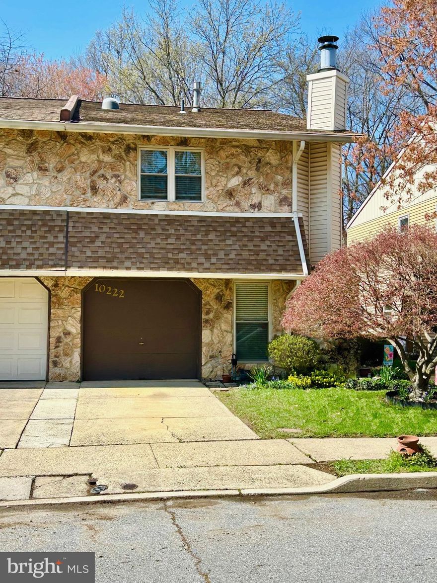 Welcome to 10222 Murty Lane, a desirable twin home in the Timberwalk section of Northeast Philadelphia. Thoughtfully maintained and lovingly updated, this home is ready for its next chapter.

Tucked away on a quiet, low-traffic street, the property backs to a city-owned wooded easement—offering peaceful views, added privacy, and the everyday charm of birds, squirrels, and even the occasional deer.

Step inside to a classic airlite layout designed for comfortable modern living. To the right, you’ll find a bright, open-concept living and dining area with sliding glass doors leading to the backyard—perfect for entertaining or relaxing. To the left, the spacious updated kitchen with custom cabinetry providing abundant storage and quartz counter tops is complemented by a convenient powder room and a cozy den featuring a wood-burning fireplace with a beautiful stacked stone surround and mantle. The den also provides interior access to the one-car garage with a sink, perfect for storing your tools and hobbies.

Upstairs, the second floor offers four generously sized bedrooms, two full bathrooms, and a highly sought-after second-floor laundry closet—no more hauling laundry up and down stairs. Natural light pours in through a large skylight above the stairwell and a sun tube in the hallway bath, helping brighten the space while improving energy efficiency.

Storage is abundant throughout. The primary suite features a one walk-in closet, a second smaller closet and private bathroom, while the additional bedrooms offer ample closet space. A partially floored attic provides even more storage options.

Out back, enjoy a fully fenced yard with a thoughtfully curated perennial garden, motion-sensor lighting, and a storage shed—ideal for outdoor living, gardening, or summer gatherings.

If you’ve been searching for space, comfort, and a peaceful setting—this could be the one. Imagine yourself enjoying your morning coffee or summer evenings right here on the patio.