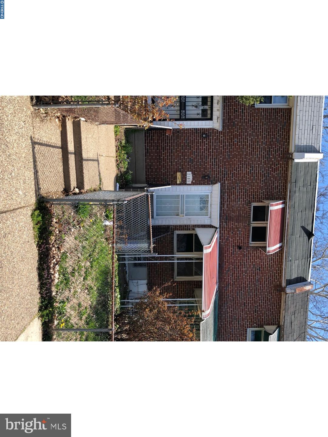 PHILADELPHIA (SOUTHWEST) - Residential