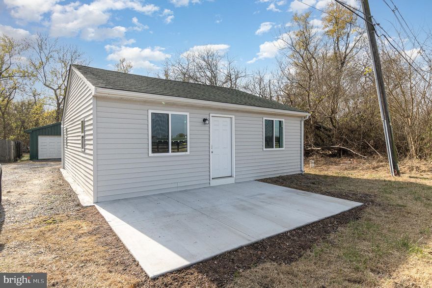 Welcome to this quaint and inviting 2-bedroom, 1-bath single-family home that offers the perfect blend of comfort and potential. Situated on nearly a quarter of an acre, this property is ideal for first-time homebuyers, downsizers, or anyone seeking a peaceful retreat.

The home features a spacious two-car detached garage, perfect for vehicles, hobbies, or additional storage, as well as a handy shed for outdoor tools and equipment. The backyard provides ample space for gardening, entertaining, or simply enjoying the scenic views of the beautiful horse farm just across the way.

Inside, you'll find cozy living space that has been completely renovated that is completely turn key.  Whether you envision a charming country cottage, a modern oasis, or a combination of both, this property offers endless opportunities for customization.

Don’t miss your chance to own a slice of serenity with all the conveniences of modern living just a short drive away. This home is truly a rare find, offering endless potential in a picturesque setting.

New vinyl flooring has been added throughout the home! 
Schedule your private showing today!