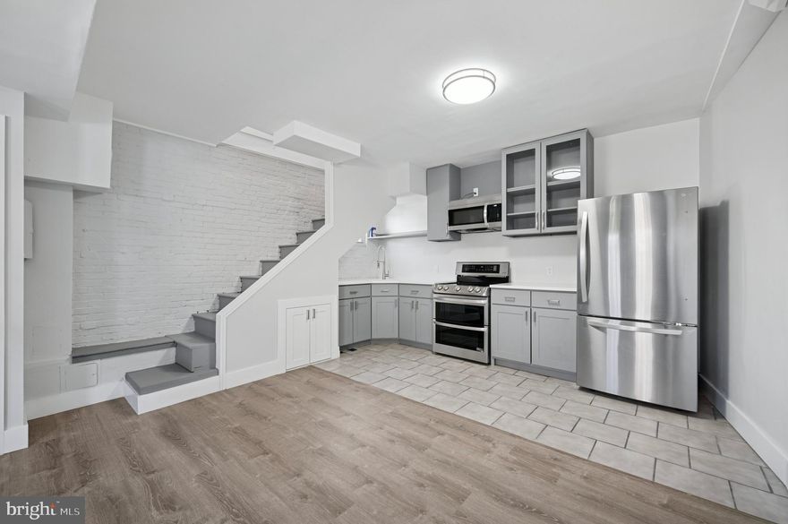 Unique opportunity to rent a brand new fully renovated stand alone apartment in Manayunk steps from Main Street! This property is a one-of-a-kind fully detached two floor one bedroom unit offering the tenant unmatched privacy. Your quality of life will be sky high in this unit which features all new everything! Brand new flooring, new kitchen, new bathroom and fresh paint! The first floor of the property is the living, entertaining and dining space and the second floor is the bedroom with bathroom. The property features a mini-split heating and air conditioning system on each floor as well as in-unit washer and dryer. Steps from the bustling and vibrant Main Street, you aren't going to want to miss this one! Reach out today before it's gone! Tenant pays all utilities. Pets ok on a case-by-case basis with a fee.