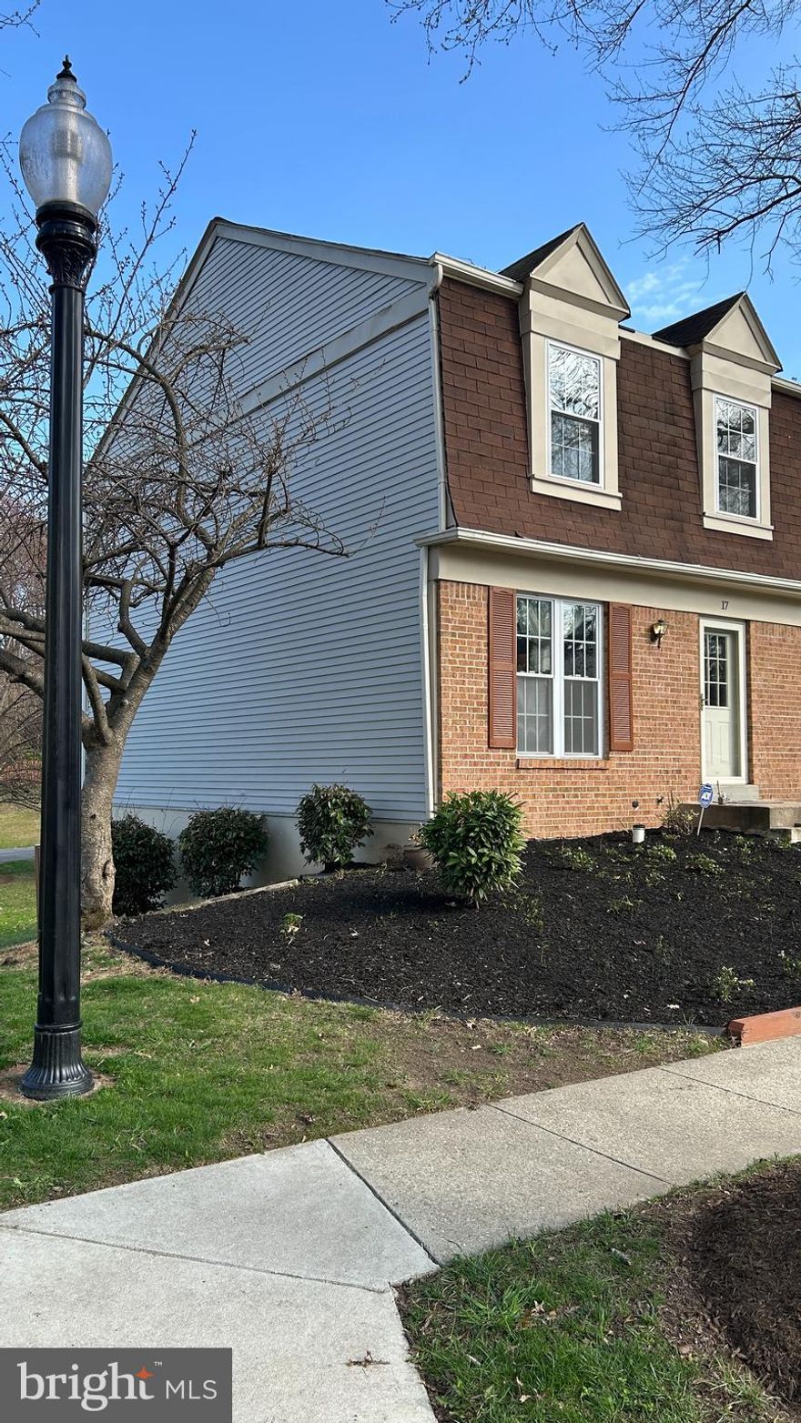 This elegant brick facade end unit townhome is located in the desirable Longmeade Crossing Community  in Montgomery County.   Its central location affords easy access to the  Glenmont Metro Station and other cross county connecting routes.  Huge plus is has brand new roof.  Upon entering  the foyer you approach a sunken living room and an elevated dining room that flows into a well appointed kitchen with granite counter tops and adjoining breakfast nook.  First floor powder room.  Upon ascending to the upper level there are there are three bedrooms and two full bathrooms. The attractive walk out finished  basement has two French doors that lead to a grassy area with  lots of green space.  Full bathroom, lots of storage and laundry.  To view this home is to appreciate its uniqueness.