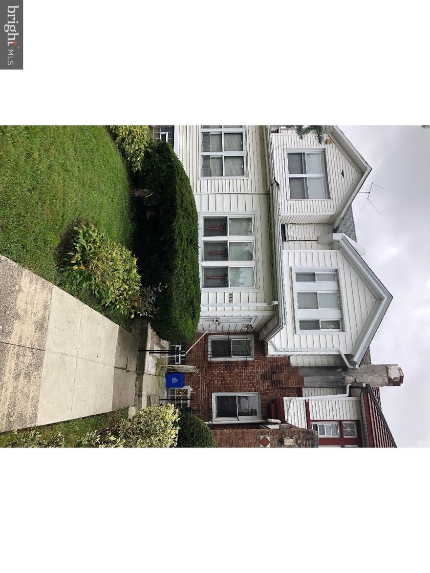 Welcome to 5834 Chew Ave! This property is located on one of the best blocks of Chew Ave in Germantown, just a few blocks from the shopping district area of Chelten Ave. It is convenient to various forms of public transportation; and the 18 bus stop is just a few steps from your door. There is plenty of parking, as it holds a one car garage along with a long driveway in the back of the house, which provides parking for at least two additional vehicles. This well maintained home consists of a gas heated enclosed porch, living room with faux fireplace and dining area that has the added feature of a powder room. There is a nice-sized eat-in kitchen and a full unfinished, dry and spacious concrete basement that could be used as a fourth bedroom.  Moreover, there is a deck that envelops a portion of the driveway, and three proportionately sized bedrooms on the second level. An extra railing was installed near the steps that lead to the front entry door, for added safety and handicap accessibility. The home has been well-maintained which is apparent to the eye; and can be evidenced with receipts and guarantees. A new boiler was installed in 2007, with a 20 year guarantee on the heat exchanger. The roof, concrete exterior, stone and brick has been maintained the as well.  Bring your creative eye and designing skills when you tour this property and fall in love with what it is and/or could be. House being sold as is; included in the sale are all items existing in the home; seller may/may not remove them. No repairs will be made, home is priced accordingly.  Attorney in fact is acting for the Seller; no Property Disclosure.