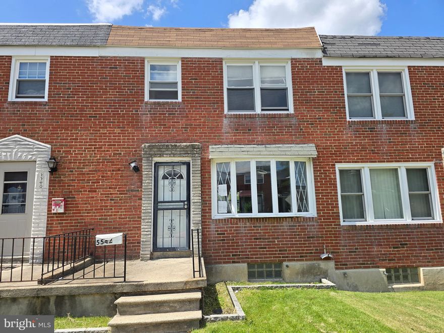 ### 🏡 **Fixer-Upper Opportunity in Prime Cedonia Location!**
**3 Bed | 1.5 Bath | Rear Parking | Fenced Yard | Partially Finished Basement**
Bring your vision and unlock the full potential of this classic **Cedonia rowhouse** in a highly desirable neighborhood! This **3-bedroom, 1.5-bath** home is a diamond in the rough — perfect for investors, rehabbers, or ambitious homeowners ready for a renovation project.
Step inside and imagine the possibilities. The layout offers great bones, with **spacious living areas**, a **partially finished basement**, and a **private fenced backyard** — ideal for outdoor enjoyment or entertaining. Rear parking adds convenience, a rare find in the area.
Located on a quiet, residential block close to shopping, dining, schools, and commuter routes, this property offers both **value and location**. With some TLC, this house could become a beautiful home or profitable rental.
**Property Highlights:**
* Solid structure with great potential
* 3 bedrooms / 1.5 baths
* Rear off-street parking
* Small fenced backyard
* Partially finished basement
* Excellent location in the heart of Parkville
This is your chance to create something special in a thriving neighborhood. **Sold AS-IS. Cash or renovation loans only.**