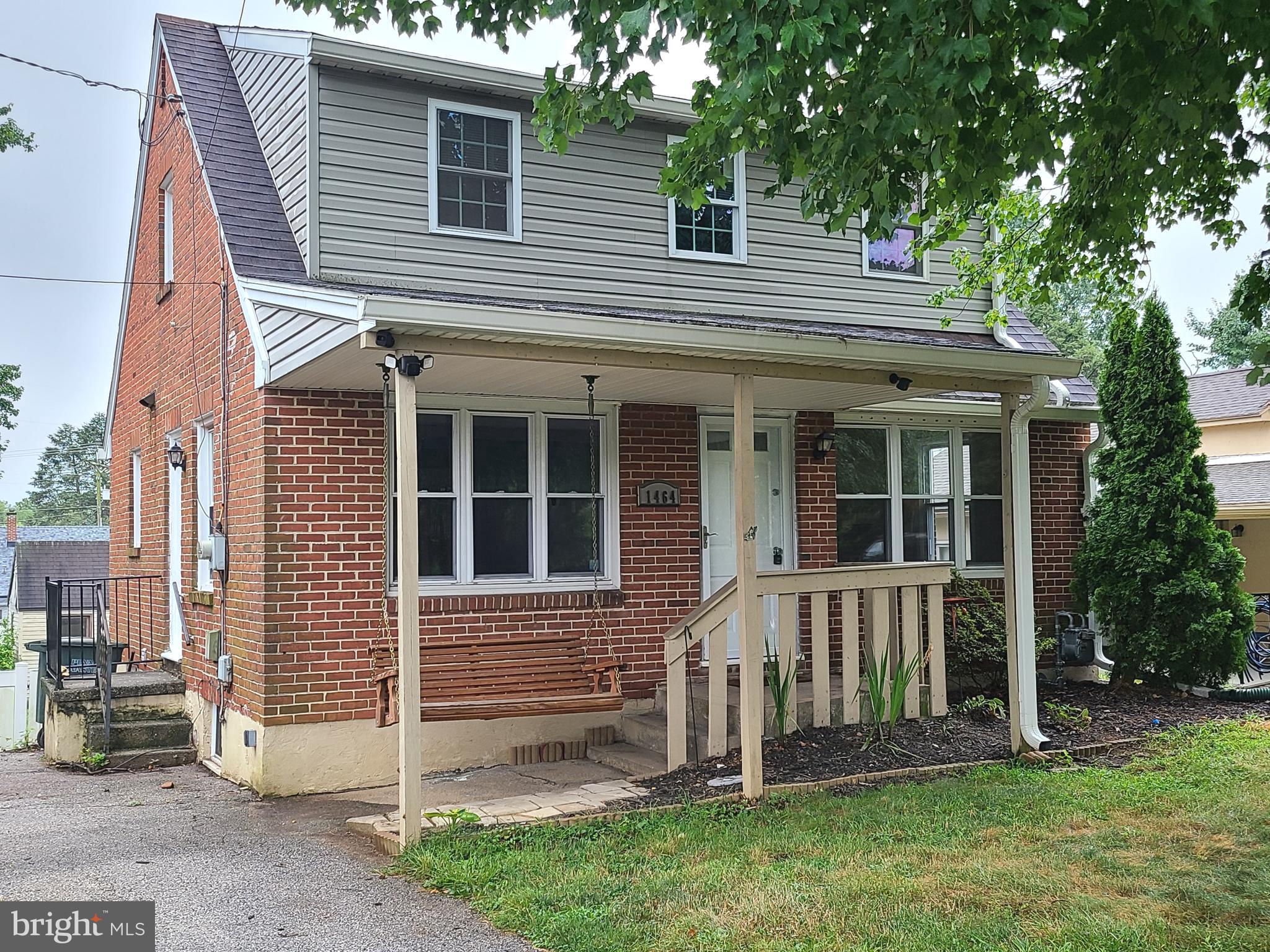 OPEN HOUSE on AUGUST 31st from 1:00 to 3:00...WELCOME HOME...to this wonderful 3 bedroom home in the Central School District. This charming abode was updated about 7 years ago with new windows, a gorgeous white kitchen with new appliances, countertops, a tile backsplash, and a pantry that provides ample storage, a new gas furnace, CAC and HWH. The main level was updated with new LVP flooring just last month and there is some fresh paint in several rooms. The spacious Living Room is bathed in natural light from a large picture window and 2 side windows and there's also a fireplace...although the current owners have never used it. It is a wood burning fireplace but could be converted to gas. The Dining Room also features a picture window. Three generously sized bedrooms and an updated full bath can be found upstairs and the lower level has been finished...providing a gracious 21x19 foot space for activities. A white vinyl fence was installed in approximately 2019 and it encloses the back yard. You'll also find a spacious shed in the yard that provides lots of storage space...but it could use a little sprucing up. Out front you'll enjoy relaxing on the front porch swing. The driveway can accommodate 2-3 cars and there is another 1 car parking pad closer to the street. This home is conveniently located close to I-83 and other commuter routes as well as numerous amenities including shopping, schools, parks etc. Come out and take a look before it's gone! The sewer line, shed, fireplace and microwave will be conveying "as is". The sellers have never used the fireplace during their ownership so they do not want to be responsible for repairs if needed. The sellers prefer to sell the home "as is" but may consider a concession towards repairs with an acceptable offer.