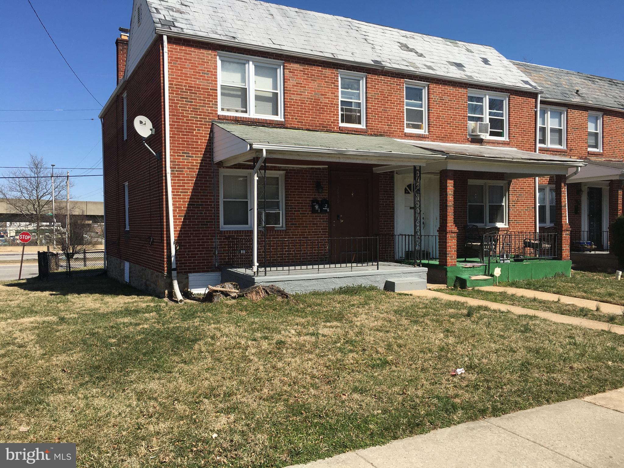 Great First Time Buyer or Investor property. Duplex first floor unit one bedroom, living room, and kitchen. Second floor unit two bedrooms, living room, and kitchen. Separate gas and electric per unit. Paid by tenants. Water paid by landlord. Past rents Unit 1 rent $750.00 unit two rent $825.00. Unfinished basement. Entrance to basement. Great improvement project. Fenced in back yard. Closing cost assistance of $2500 with full list price offer. One year free Home Warranty with full list price. Show times 7 days a w with appointment. Both units vacant. New 5 ft by 8 ft wood deck installed to replace rear steel frame porch. Listing agent related to owner/seller.
