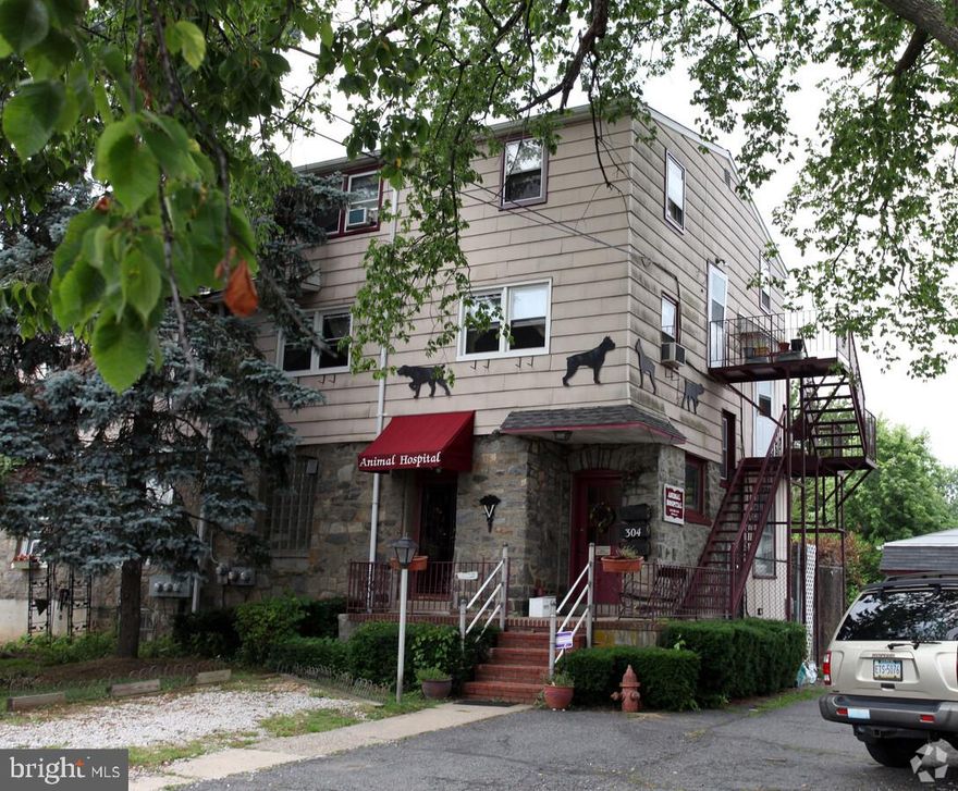 We are pleased to present a unique investment opportunity in Glenolden, featuring a fully occupied mixed-use property with significant income potential. The owner is offering both the established veterinarian practice and the building for sale, though they are open to selling them separately. This property includes three total units on a 45 x 200 lot with a detached garage and additional parking spaces. The first floor commercial space is currently outfitted for a veterinarian practice, featuring two exam rooms, a lab, kennel, and waiting room. This versatile space can be maintained as a veterinary practice or repurposed for other business uses. The veterinarian practice itself is available for sale; please contact the agent for further details. The second floor comprises a one-bedroom, one-bath unit with a large den, while the third floor offers a two-bedroom, one-bath unit with a den. All units are fully occupied, providing immediate rental income. Competitive market rents for all three units enhance the property’s cash flow potential. Situated in the Chester Pike Commercial Corridor, this location offers excellent visibility and access to a steady stream of potential clients and tenants. This property represents a compelling investment with the dual benefit of a thriving commercial space and high-demand residential units. To learn more about this exceptional opportunity, please contact us directly.