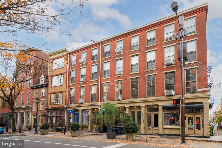 Situated along the 3rd Street corridor in the heart of historic Old City. Close to all publc transportation: Septa, the subway, the Ben Franklin Bridge, and Interstate 95. Shopping, restaurants, and historic attractions in the direct area.