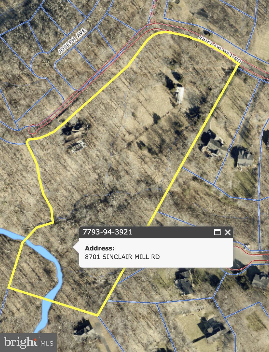 8701 SINCLAIR MILL ROAD