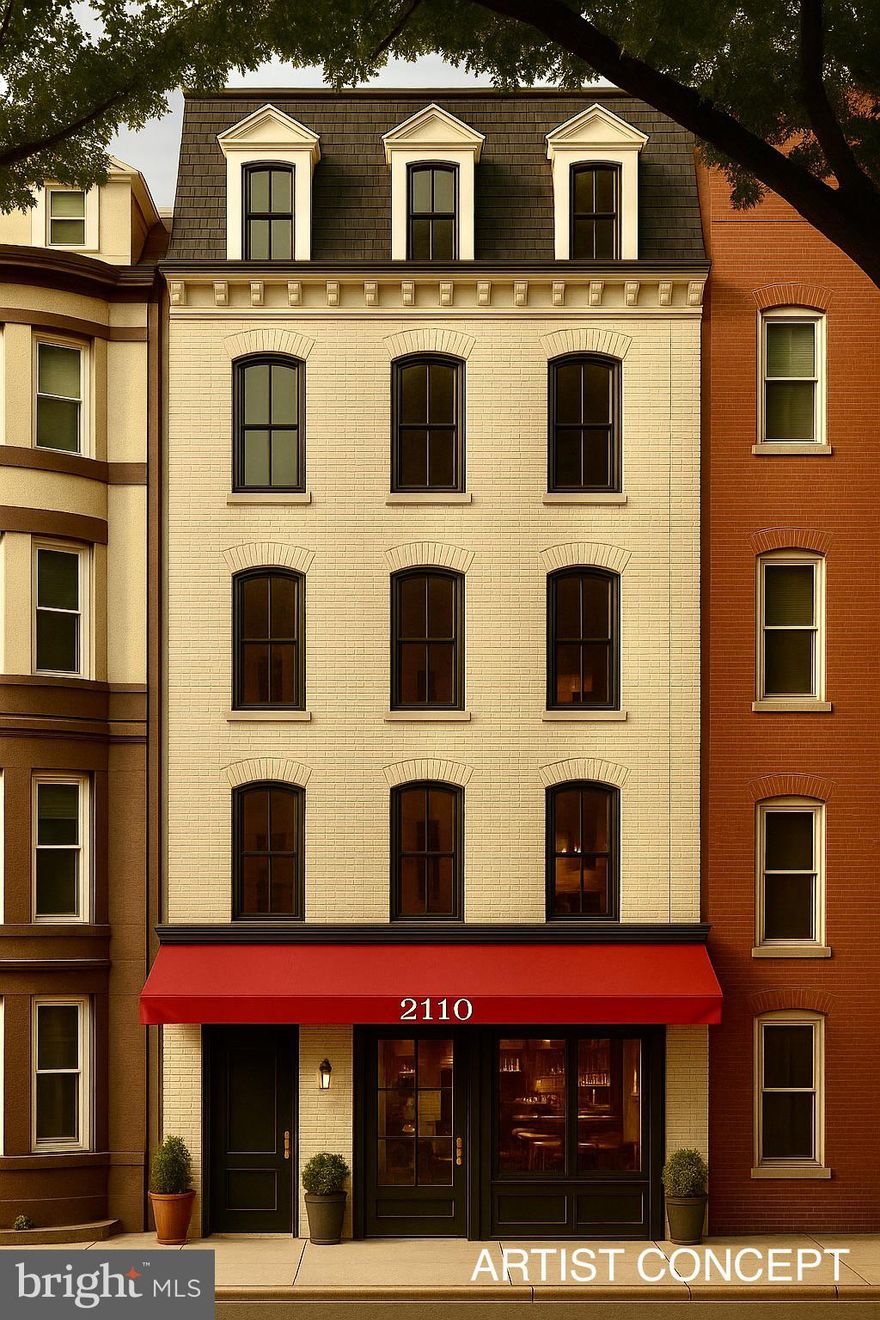 𝐄𝐗𝐂𝐄𝐋𝐋𝐄𝐍𝐓 𝐈𝐍𝐕𝐄𝐒𝐓𝐌𝐄𝐍𝐓 𝐎𝐏𝐏𝐎𝐑𝐓𝐔𝐍𝐈𝐓𝐘! 7 Residential Units + 1 Commercial Unit; A distinguished 4-story property located in the heart of Baltimore’s vibrant Charles North neighborhood. Featuring 7 residential units and 1 commercial unit, this building offers an exceptional opportunity for investors or end users seeking a flexible, income-producing asset.  Blending timeless architectural charm with modern potential, the building showcases a classic brick façade, high ceilings, large windows, original crown molding, hardwood floors, exposed brick walls, and vintage fireplaces.  The spacious garden-level commercial unit is ideal for a café, restaurant, club, or creative storefront—and the previous tenant is ready to return and get back to business.  Situated steps from the Station North Arts District, Johns Hopkins University, and MICA, with easy access to public transit (including Penn Station) and major highways (I-83 and I-695), the location supports both residential demand and high commercial visibility.  Whether you're looking to generate income, establish a flagship business, or create a mixed-use masterpiece, 2110 N. Charles St presents a rare opportunity to own a piece of Baltimore’s history with limitless potential.