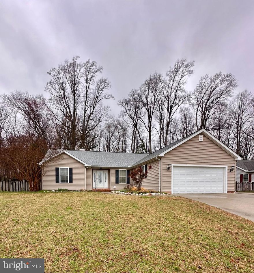 Discover the charm of this beautifully maintained ranch-style home in the serene Chapel Branch community that conveniently located. With 1,516 sq ft of inviting living space, this residence features three spacious bedrooms and two full bathrooms, including a luxurious primary bath with a walk-in shower. The open floor plan seamlessly connects the family room and kitchen, perfect for gatherings, while the kitchen boasts an island and pantry for added convenience. The 0.35-acre lot is beautifully landscaped, offering an expansive back deck and level yard that backs to trees for privacy with a large shed. Low HOA fee. Additional highlights include hardwood floors, convenient main-floor laundry area, attached two-car garage and ample driveway space. Experience comfort and style in every corner!  
  
Upgrades include: brand new refrigerator and washer/dryer, whole house has been freshly painted, new carpets in all three bedrooms, replaced decking on back deck.  Sellers have done it all to ensure this home is move in READY just in time for spring!

Will be ready to show and photos to be uploaded by March 18th