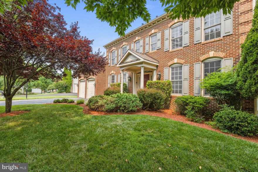 Today is the day!  You have been waiting and hoping that the right house is going to pop up and it finally has.  This. Is. It.  A gorgeous NV colonial in Amberlea Farm is within your reach AND you can get settled in before the school year begins.  Situated on a beautiful street, 14208 Reed Farm Way has a smart design and offers light-filled spaces.  Enjoy an updated eat-in kitchen, formal living room, dining room, office and den with a fireplace on the main level.  Newly refinished hardwood floors on the main level mean that you can move right in.  The open 2 story foyer is the grand entrance you've had in mind during your home search.  The upper level features 4br including a luxurious, tray ceiling, owner's suite with an updated bath, walk in closet and sitting room. Reed Farm Way way is primed for back yard entertainment with a 2-tier deck, a large paver patio and a spacious backyard.  The WALKOUT lower level is unfinished - waiting for your creative design and finishing touches.