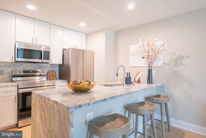 FOR A LIMITED TIME, enjoy 1 MONTH OF FREE RENT on a 13-month lease plus a $1,000 MOVE-IN CREDIT! Some restrictions apply, and this may not apply to all units. Experience the epitome of LUXURY LIVING at 2301 JFK, Philadelphia's premier ALL-GLASS residential tower. This exceptional 1-bedroom, 2-bathroom BI-LEVEL residence with a LOFT area is a must-see and offers a wide range of high-end features and amenities designed for modern urban living. Inside each apartment, you'll find kitchens with WATERFALL ISLANDS, A BREAKFAST BAR, abundant cabinet and counter space, a marble backsplash, STAINLESS-STEEL APPLIANCES, an IN-UNIT WASHER AND DRYER, sleek HARDWOOD FLOORING, 8-foot doors, and HIGH CEILINGS that enhance the open layout. The spacious and open living and dining areas are PERFECT FOR RELAXATION AND ENTERTAINMENT. FLOOR-TO-CEILING WINDOWS come with custom solar shades. Designer bathrooms complete the elevated living experience. The loft area can easily be made into an office or another bedroom. This unit has an outdoor space as well. Residents enjoy access to an impressive array of amenities, including a ROOFTOP POOL and terrace with BREATHTAKING UNMATCHED and UNRIVALED VIEWS, a state-of-the-art FITNESS CENTER, a stylish resident lounge with Wi-Fi, and dedicated bike storage. The community also features SPORT COURTS with basketball, volleyball, pickleball, squash, badminton, paddle tennis and soccer. 2301 JFK is PET-FRIENDLY, and boasts the largest ON-SITE DOG PARK in the city exclusively for residents. A range of convenient services are available to support your lifestyle, such as a 24/7 FRONT DESK ATTENDANT, PACKAGE ACCEPTANCE, and on-site management. The online resident portal simplifies rent payments and work order requests for maximum convenience. GARAGE PARKING for an additional fee. IDEALLY SITUATED BETWEEN CENTER CITY AND UNIVERSITY CITY, the location offers direct access to the Schuylkill River Trail and easy commuting. It’s less than a five-minute walk to 30th Street Station with easy access to Suburban Station. The neighborhood is rich in arts and culture, with multiple museums nearby. The Flagship GIANT™ Supermarket is just steps away. A few local dining options include Vernick Fish, Moustaki, Friday Saturday Sunday, and Borimmini. 2301 JFK is also NEAR MAJOR EMPLOYERS like the Comcast Center, Cira Centre, Aramark, and top medical institutions such as the Hospital of the University of Pennsylvania and CHOP. Students and academics will appreciate proximity to the University of Pennsylvania, Drexel University, and USciences. Green spaces such as Fairmount Park, Schuylkill River Park, Love Park, and Penn Park offer endless opportunities for outdoor enjoyment. Please note: Photos shown are of various model units. Actual finishes and layout may vary. Pricing and availability are subject to change.