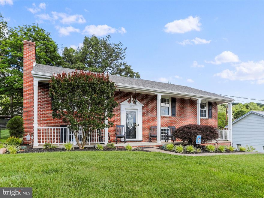 This immaculate home in the popular Bel Air subdivision features a living room, dining area, updated kitchen, 2 bedrooms, a full bathroom and a primary bedroom with attached half bath on the main level. The lower level was remodeled a few years ago with a beautiful full kitchen, living room with fireplace, bedroom with large walk-in closet and a full bathroom. The lot has beautiful landscaping! Relax on the front porch, rear deck or rear screen porch areas. An oversized 2 car detached garage is an added bonus! Just a few steps to the community swimming pool, playground & basketball courts.