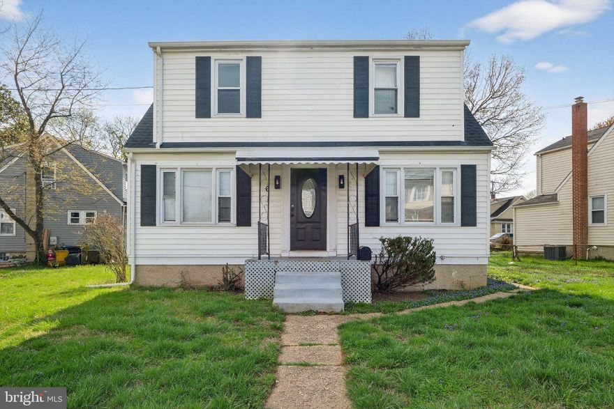 This beautifully maintained 4-bedroom, 2-bathroom colonial offers the perfect blend of comfort, charm, and modern updates. The home features a bright and airy living room with hardwood floors, crown molding, and large windows, flowing seamlessly into an updated kitchen with new stainless steel appliances, granite countertops, recessed lighting, and stylish fixtures, all open to a welcoming dining area ideal for gatherings. The main level includes a spacious bedroom, while upstairs you’ll find three additional bedrooms, including an 23x9 primary suite with crown molding and carpet, all kept comfortable year-round with dual-zone HVAC.  Outside, enjoy multiple entertaining areas with a rear porch, patio, and large side yard. Schedule your showing today!