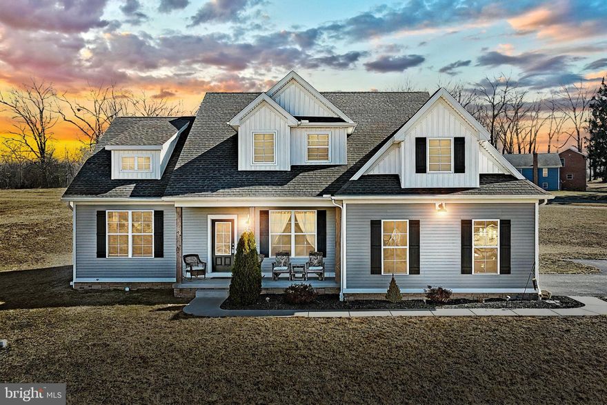 PROPERTY IS BACK ON THE MARKET DUE TO NO FAULT OF SELLERS! HERE’S YOUR CHANCE MAKE 2144 BLACK ROCK RD. HOME SWEET HOME. This Charming 4 Bedroom / 2.5 Bathroom Cape-Cod Home Recently Built in 2020 is conveniently located within close proximity of the beautiful Codorus State Park and less than 10 minutes from the many conveniences and amenities of Downtown Hanover! This Property is also located less than 10 mins from the Maryland Line. Ideal for Maryland Commuters! Enjoy Picturesque Views from the Covered Front Porch! This Move-In Ready 1.5 Story Home is situated on a Lovely 2.12 Acre Lot. The Interior features an Open Concept with the Spacious Kitchen/Living Room Combination providing Quality Touches such as Aesthetic Laminate Plank Flooring, Cathedral Ceilings, Beautiful Stacked Stone Gas Fireplace, Sizeable Center Kitchen Island with Electric and Granite Countertops! Enjoy the Convenience of the Commodious Main Level Primary Bedroom featuring Dual Walk-in Closets and En-Suite. Main Level also Contains Formal Dining Room & Laundry Area with Sliding Barn Doors. Ample Sized Bedrooms on 2nd level. 2 Car Attached Garage. 12' x 16' Brick Paver Patio Area. Well Water & Onsite Septic System. You may schedule your showing today! Showings Start on Thursday (02/27).