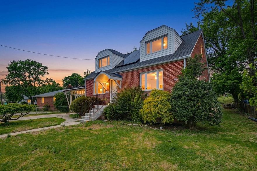 Discover this charming residence nestled in the heart of Wheaton-Glenmont, Maryland. Built in 1949, this home beautifully blends classic architectural appeal with modern updates, featuring a timeless red brick facade on its lower level and inviting dormer windows on the upper story, all set on a generous lot.

Step inside to find a thoughtfully designed interior across multiple levels. The expansive living room welcomes you with gleaming hardwood floors, creating an inviting atmosphere for daily life and gatherings. Each of the three bedrooms offers a serene retreat, ensuring comfort and privacy.

Further enhancing the living space, a bright bonus room on the upper level provides versatile options for a home office, playroom, or additional lounge area. The fully finished basement offers adaptable space for recreation or guests, complemented by discreetly integrated laundry facilities. Throughout the home, meticulously updated bathrooms present a refreshing blend of modern design and functionality.

The heart of the home lies in its meticulously appointed kitchen, boasting a highly functional layout with ample counter space, perfect for culinary endeavors and everyday convenience.

Set on a generous 0.18-acre lot, the property offers an expansive backyard that presents a verdant retreat. Complete with mature trees, this outdoor oasis provides ample space for relaxation, gardening, and entertaining, ensuring a private and tranquil setting.

Situated in the desirable Wheaton-Glenmont area of Montgomery County, this home offers convenient access to local amenities, parks, dining, and major commuter routes. Enjoy the perfect balance of suburban tranquility and urban accessibility in a vibrant community.

This thoughtfully updated property is ready to welcome its new owners. Schedule a private tour to experience all that this delightful Wheaton-Glenmont home has to offer.