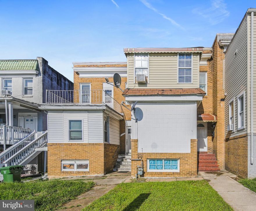 This multi-unit property along Harford Road offers a rare opportunity with four separate units plus a finished basement. The building includes two main-level apartments:  the first one is 1/bed/1 bath and the second is 2 beds/1 bath, the third unit on the second floor is 2 bed/1 bath, and a 1 bed/1 bath basement apartment — a total of 6 bedrooms and 4 full baths. Several units have been updated while others allow for value-add improvements, giving you the chance to increase income over time. Property is heated by radiator heat with window units for cooling, and tenants utilize nearby laundromats. Zoned residential, though sellers indicate it may be converted back to commercial (previously used as such). Buyer to verify zoning potential. Solid brick and stucco exterior, detached garage, and a central location near shopping, commuter routes, and public transit make this a strong addition to any portfolio. Don’t miss this opportunity!