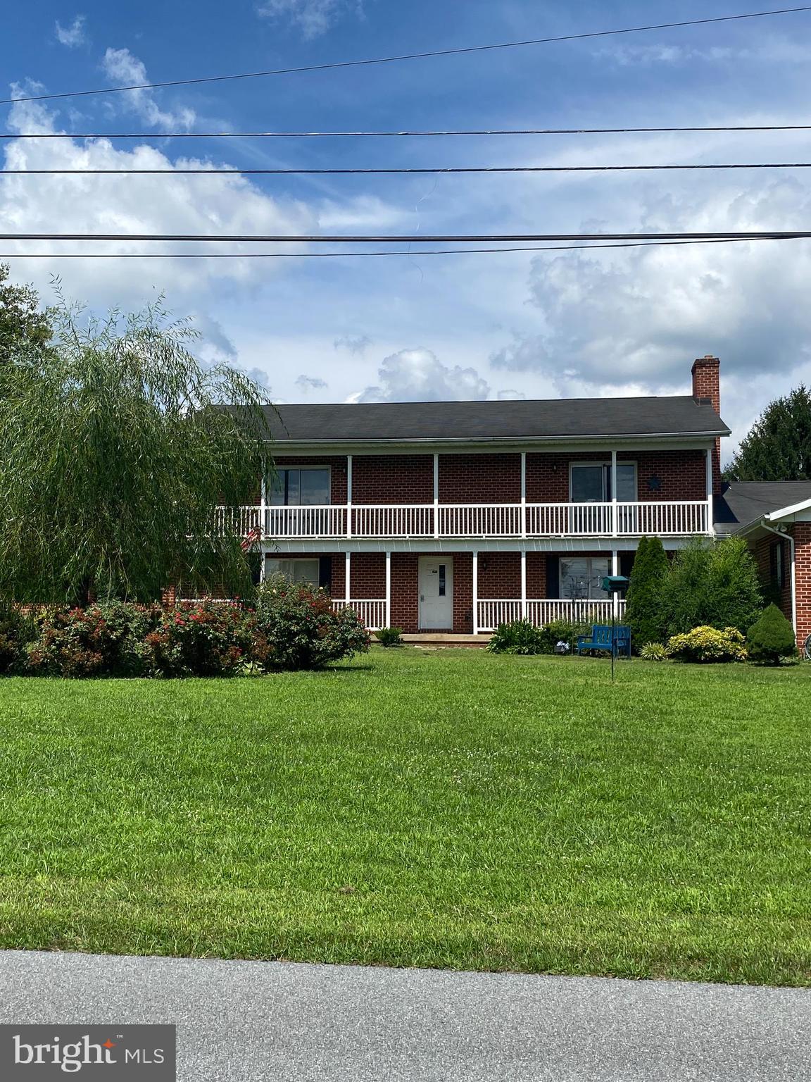 Well-kept upstairs apartment on quiet street in Martinsburg. Apartment features a nice balcony with great views. Dining area off kitchen, living room, laundry room, two bedrooms, and storage closet. Lawn maintenance, snow removal, and trash removal included. Quiet hours after 8 pm.