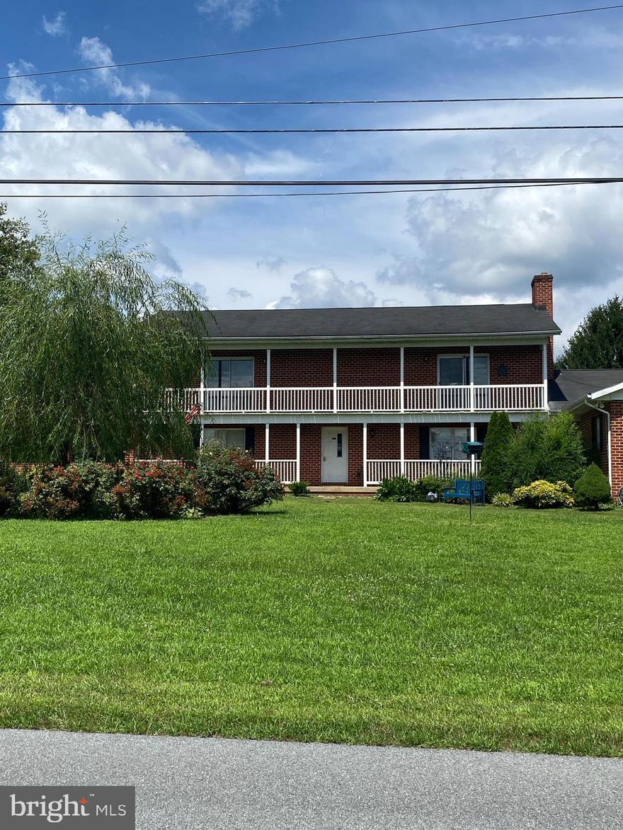 Well-kept upstairs apartment on quiet street in Martinsburg. Apartment features a nice balcony with great views. Dining area off kitchen, living room, laundry room, two bedrooms, and storage closet. Lawn maintenance,  snow removal, and trash removal included.