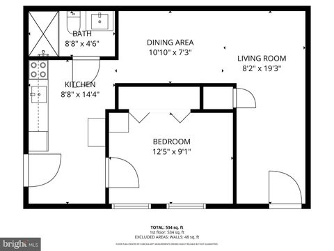 Tiny photo for 3151 Newton Street NE, WASHINGTON, DC 20018 (MLS # DCDC2254944)