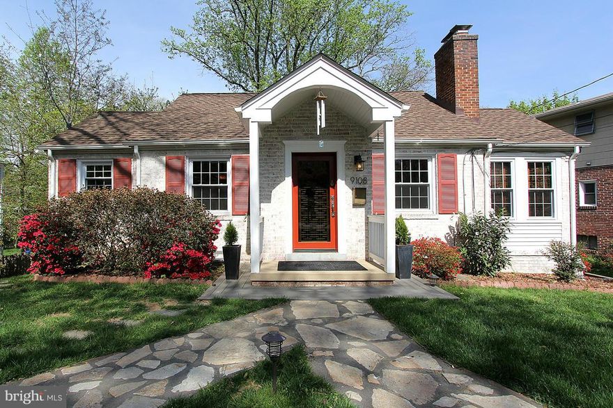 Immaculate home with more 1,800 sq. ft. of quality renovated living space that has meticulously maintained. Bright living and dining room, 2 fireplaces, lots of kitchen cabinets, 3-4 bedrooms, 2 baths, sunroom, trex deck, patio & beautiful yard. Just minutes to the metro & downtown Silver Spring & blocks from Sligo Creek parks & trails. Driveway. Tour the home for the full list of improvements.