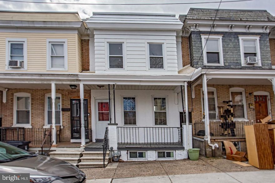 This beautifully renovated home has updates throughout that provide a fresh and modern aesthetic, offering the best in contemporary living. As you approach the front door, you'll immediately notice the cozy front porch. You're greeted with laminate hardwood floors, fresh paint, and recessed lighting as soon as you walk inside. The open floor plan flows into the kitchen which is complete with a peninsula island, granite countertops, stainless steel appliances, and new cabinets. The main level is filled with natural light pouring through the vinyl windows. All bedrooms are spacious with healthy closet space. Both bathrooms have been tastefully updated with tile floors, new vanities, elegant fixtures, tile-surround showers, and fresh paint. The expansive backyard offers ample room for family activities. Situated in a prime location, this home offers easy access to lathe shopping and dining of downtown Wilmington and the Riverfront. Schedule your tour today!