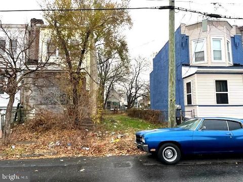 Vacant Land For Sale - 1040 N 19th Street<br/> CAMDEN, NJ 08105